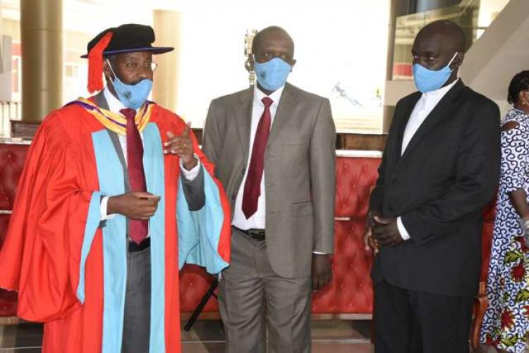 Vice Chancellor UON installation, Prof. Kiama