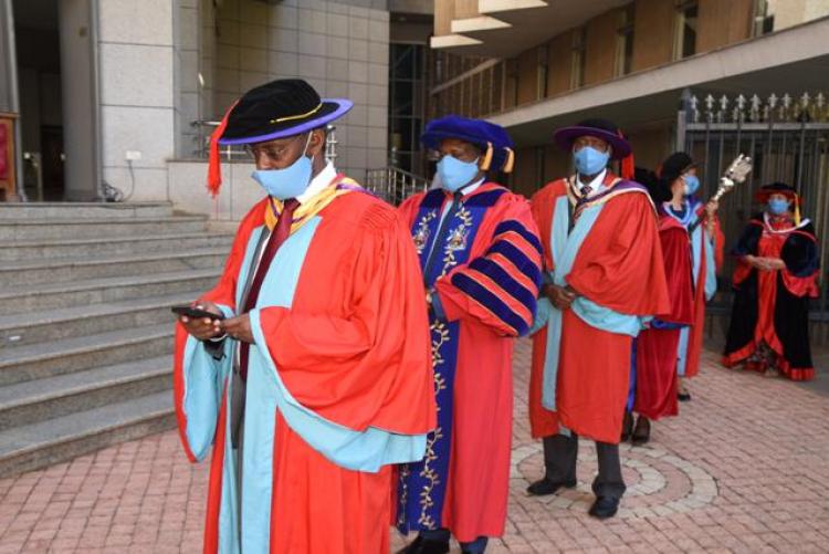 Vice Chancellor UON installation, Prof. Kiama