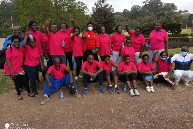 SWS Team during UON Sports day 2021