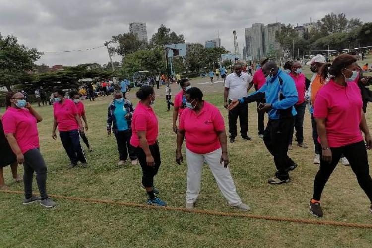 SWS Team at UON sports day