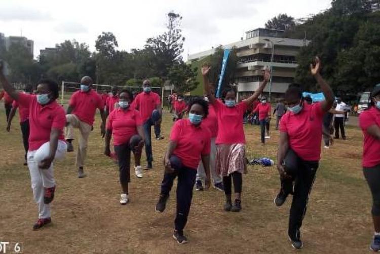 SWS Team at UON sports day