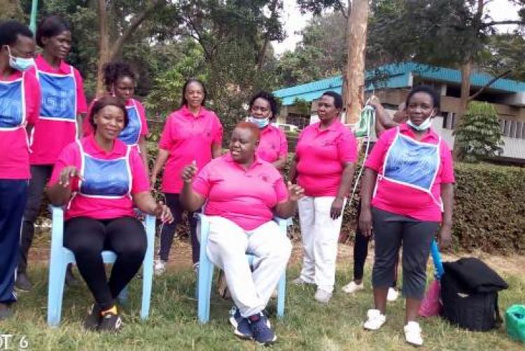 SWS Netball Team at UON sports day