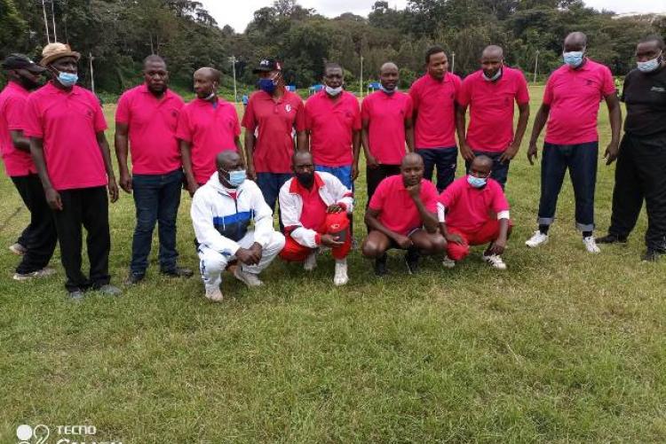 SWS football Team at UON sports day
