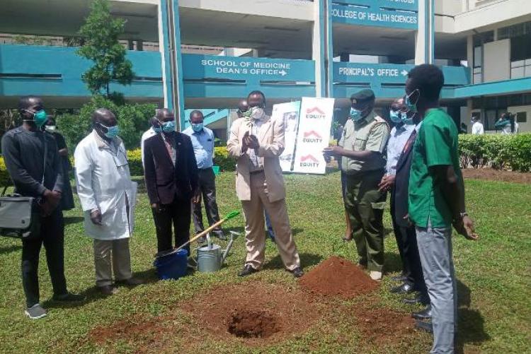 TREE PLANTING EXERCISE AT KMSH UNIT