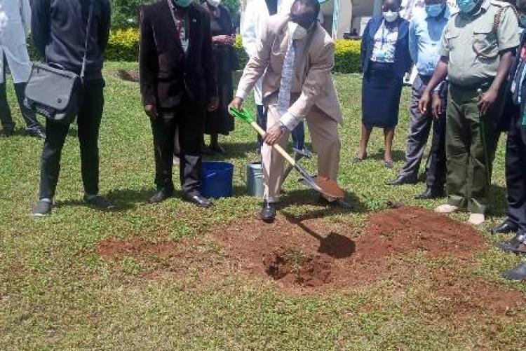 TREE PLANTING EXERCISE AT KMSH UNIT